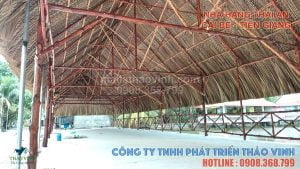 Đã thi công : Nhà lá dừa Nhà Hàng Thái An, Cái Bè Tiền Giang
... BẠN...