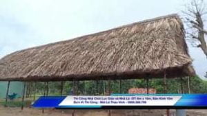 Đã Thi Công Nhà Lá & Chòi Lá Lục Giác
DT: 6m x 18m, Bán Kính 10