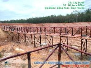 Đã thi công : Cầu Cây Đước - Đồng Xoài Bình Phước
- DT : N1,4m x D70
