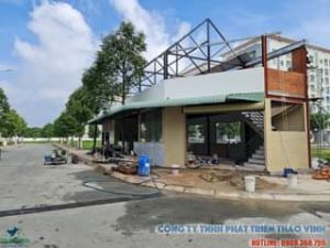 Đã thi công nhà mái lá : Chợ 434, Thuận An, Bình Dương
Nhà ngang 6m